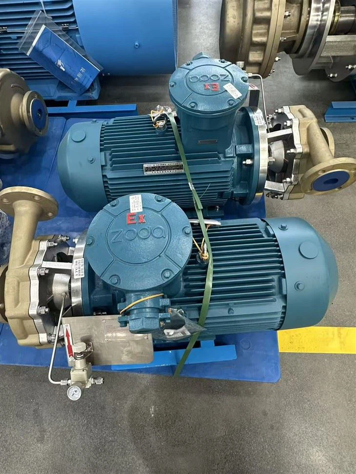 Høykvalitets EX motor kryogen sentrifugalpumpe